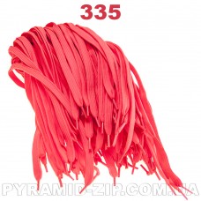Шнурок плоский К-100 120см Цвет № 335 ультра-розовый