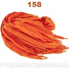 Шнурок плоский 2см К-121 120см Цвет № 158 оранжевый