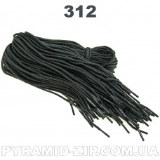 Шнурок модельный К-310  70см Цвет № 312 темно-серый